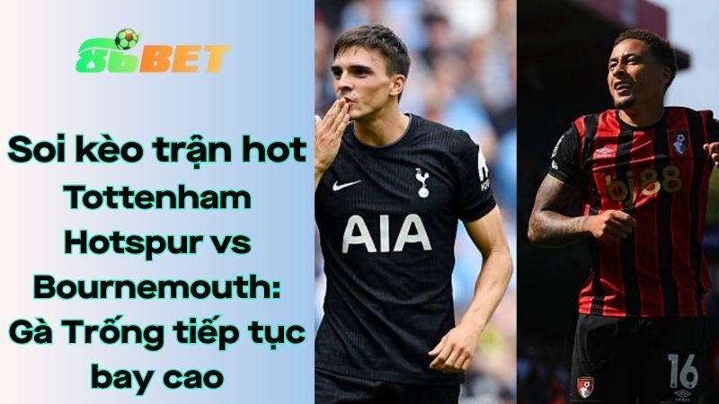 Soi kèo nhà cái 86BET Tottenham Hotspur – Bournemouth: 21h – 30/08/2025 – Ngoại hạng Anh